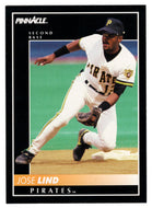 Jose Lind - Pittsburgh Pirates (MLB Baseball Card) 1992 Score Pinnacle # 49 Mint
