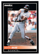 Kevin Bass - San Francisco Giants (MLB Baseball Card) 1992 Score Pinnacle # 53 Mint