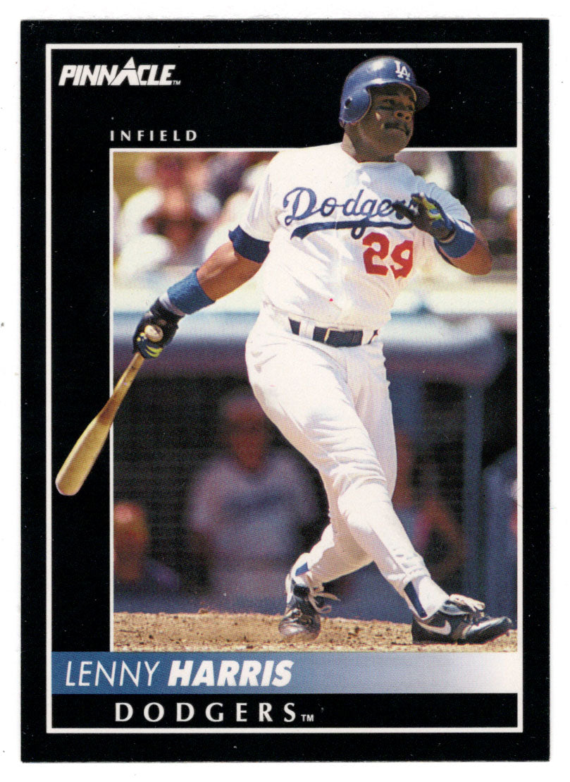 Lenny Harris - Los Angeles Dodgers (MLB Baseball Card) 1992 Score Pinnacle # 57 Mint