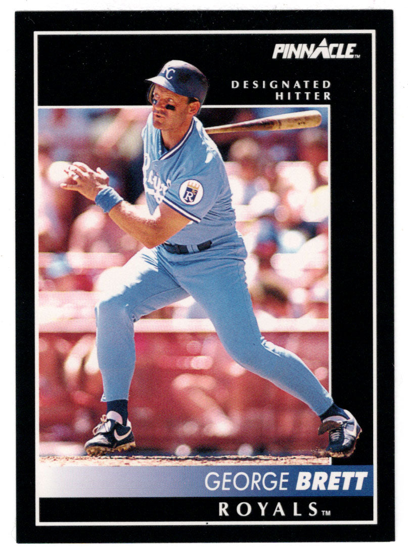 George Brett - Kansas City Royals (MLB Baseball Card) 1992 Score Pinnacle # 60 Mint