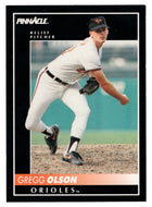 Gregg Olson - Baltimore Orioles (MLB Baseball Card) 1992 Score Pinnacle # 61 Mint