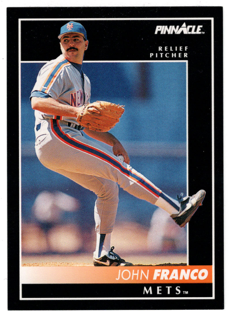 John Franco - New York Mets (MLB Baseball Card) 1992 Score Pinnacle # 64 Mint