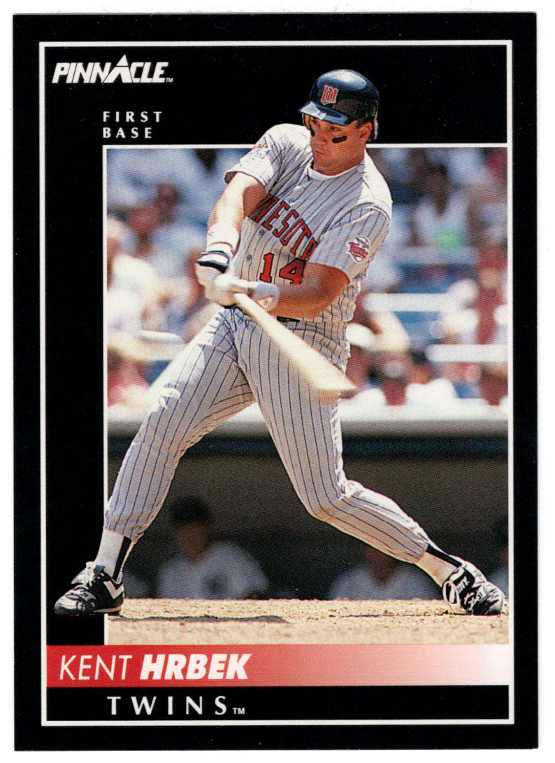 Kent Hrbek - Minnesota Twins (MLB Baseball Card) 1992 Score Pinnacle # 68 Mint