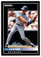 Jim Gantner - Milwaukee Brewers (MLB Baseball Card) 1992 Score Pinnacle # 71 Mint