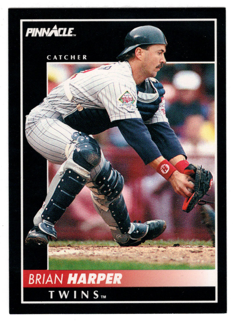 Brian Harper - Minnesota Twins (MLB Baseball Card) 1992 Score Pinnacle # 73 Mint