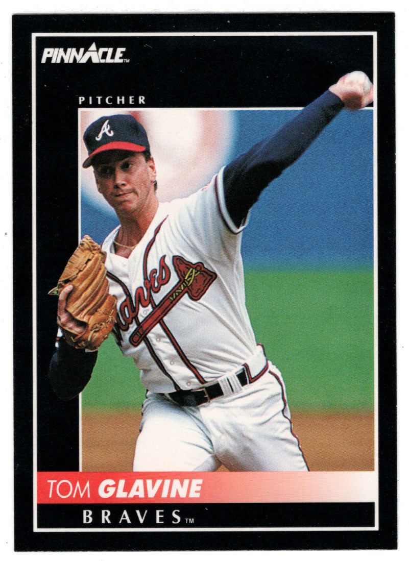 Tom Glavine - Atlanta Braves (MLB Baseball Card) 1992 Score Pinnacle # 75 Mint