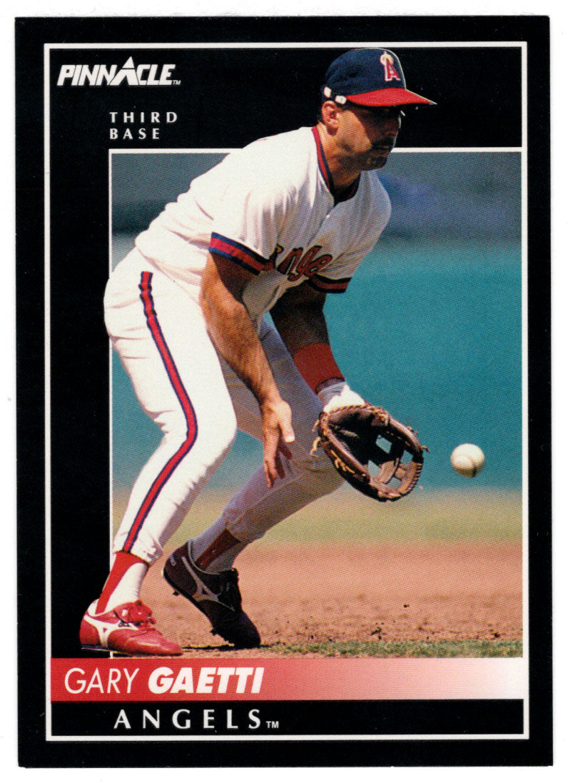 Gary Gaetti - California Angels (MLB Baseball Card) 1992 Score Pinnacle # 81 Mint