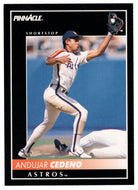 Andujar Cedeno - Houston Astros (MLB Baseball Card) 1992 Score Pinnacle # 84 Mint