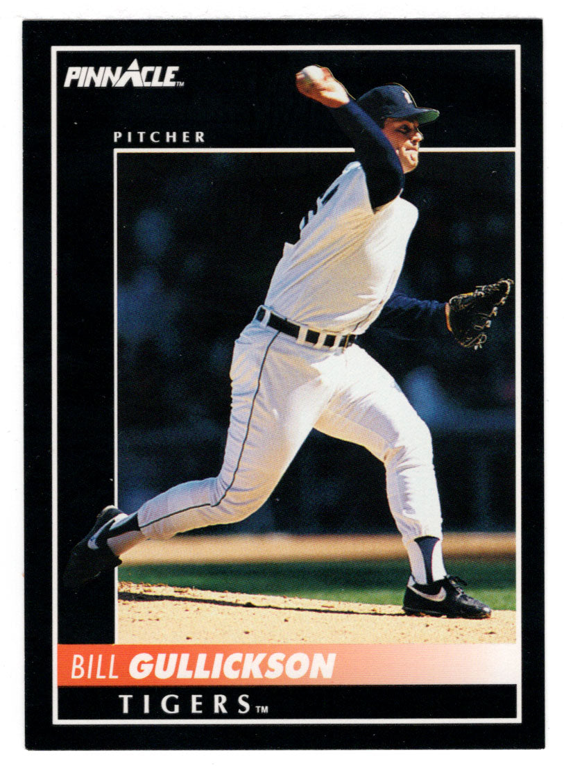 Bill Gullickson - Detroit Tigers (MLB Baseball Card) 1992 Score Pinnacle # 87 Mint