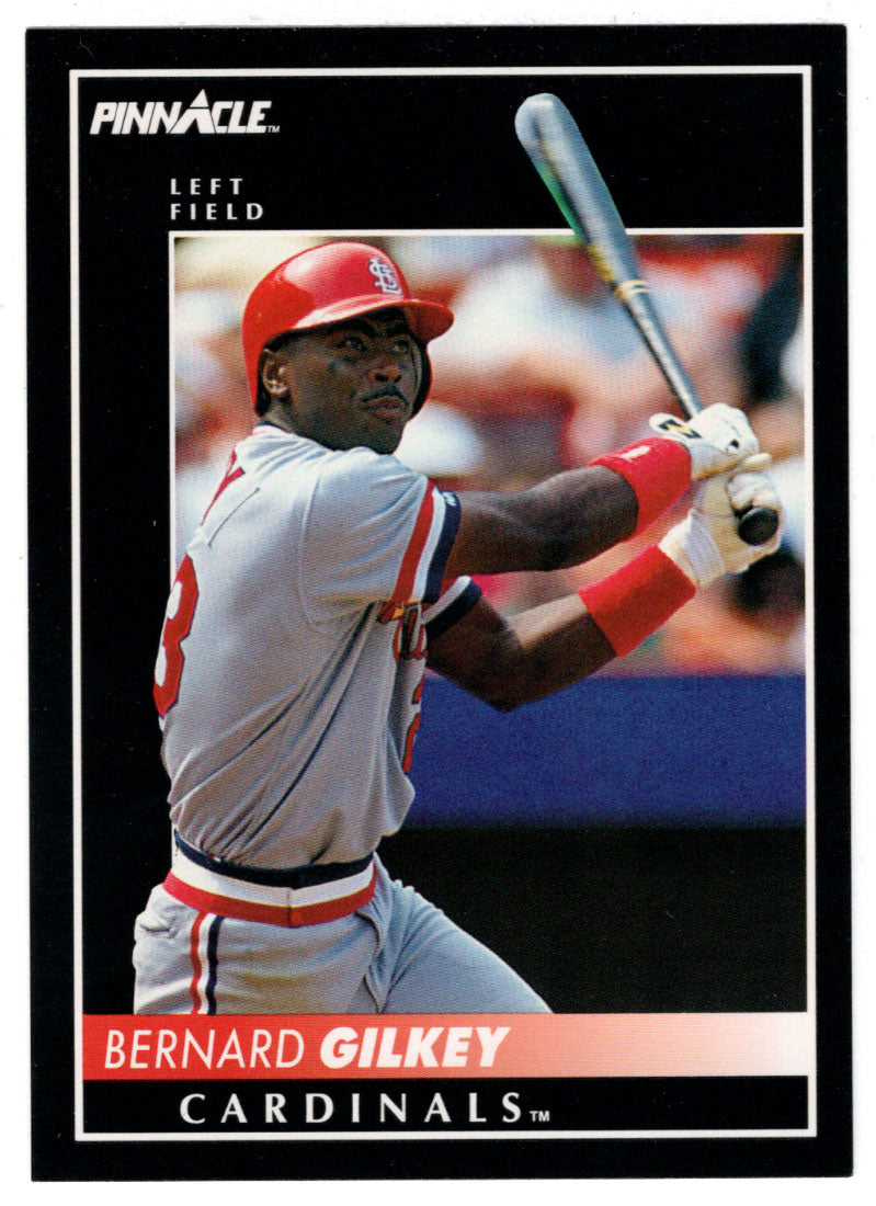 Bernard Gilkey - St. Louis Cardinals (MLB Baseball Card) 1992 Score Pinnacle # 88 Mint