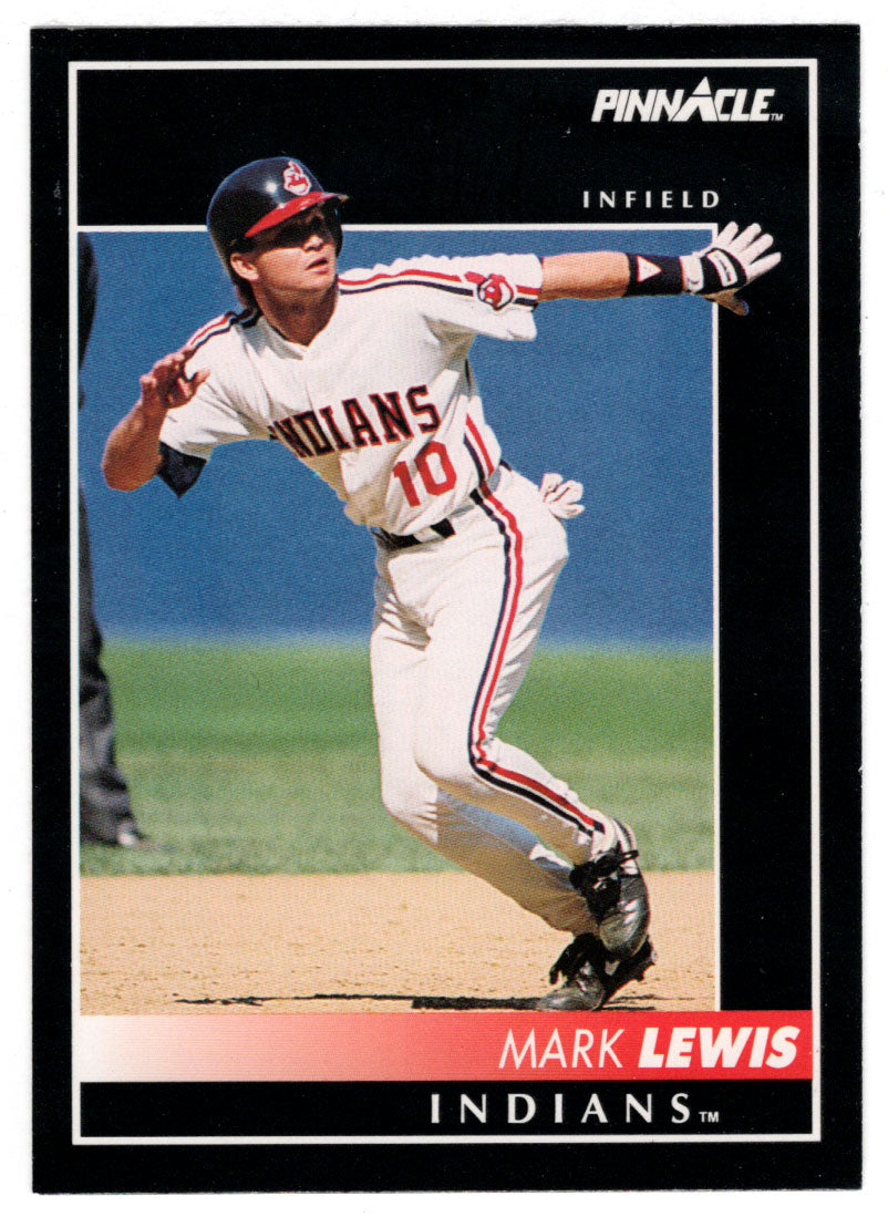 Mark Lewis - Cleveland Indians (MLB Baseball Card) 1992 Score Pinnacle # 91 Mint