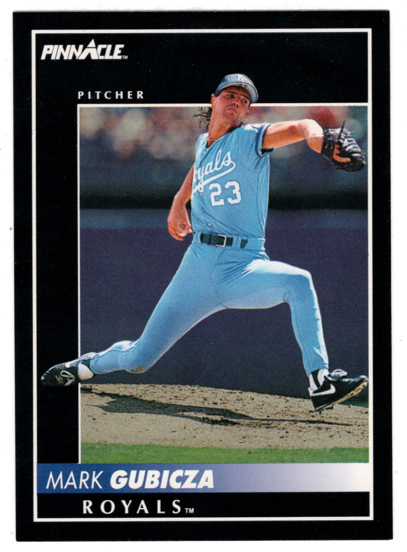 Mark Gubicza - Kansas City Royals (MLB Baseball Card) 1992 Score Pinnacle # 102 Mint