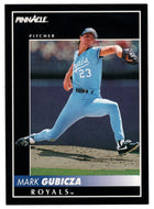 Mark Gubicza - Kansas City Royals (MLB Baseball Card) 1992 Score Pinnacle # 102 Mint