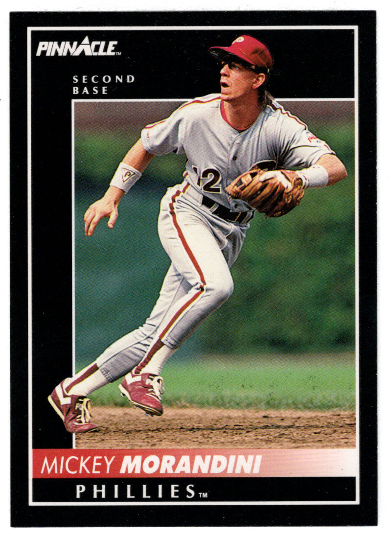 Mickey Morandini - Philadelphia Phillies (MLB Baseball Card) 1992 Score Pinnacle # 103 Mint