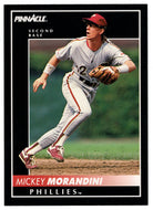 Mickey Morandini - Philadelphia Phillies (MLB Baseball Card) 1992 Score Pinnacle # 103 Mint