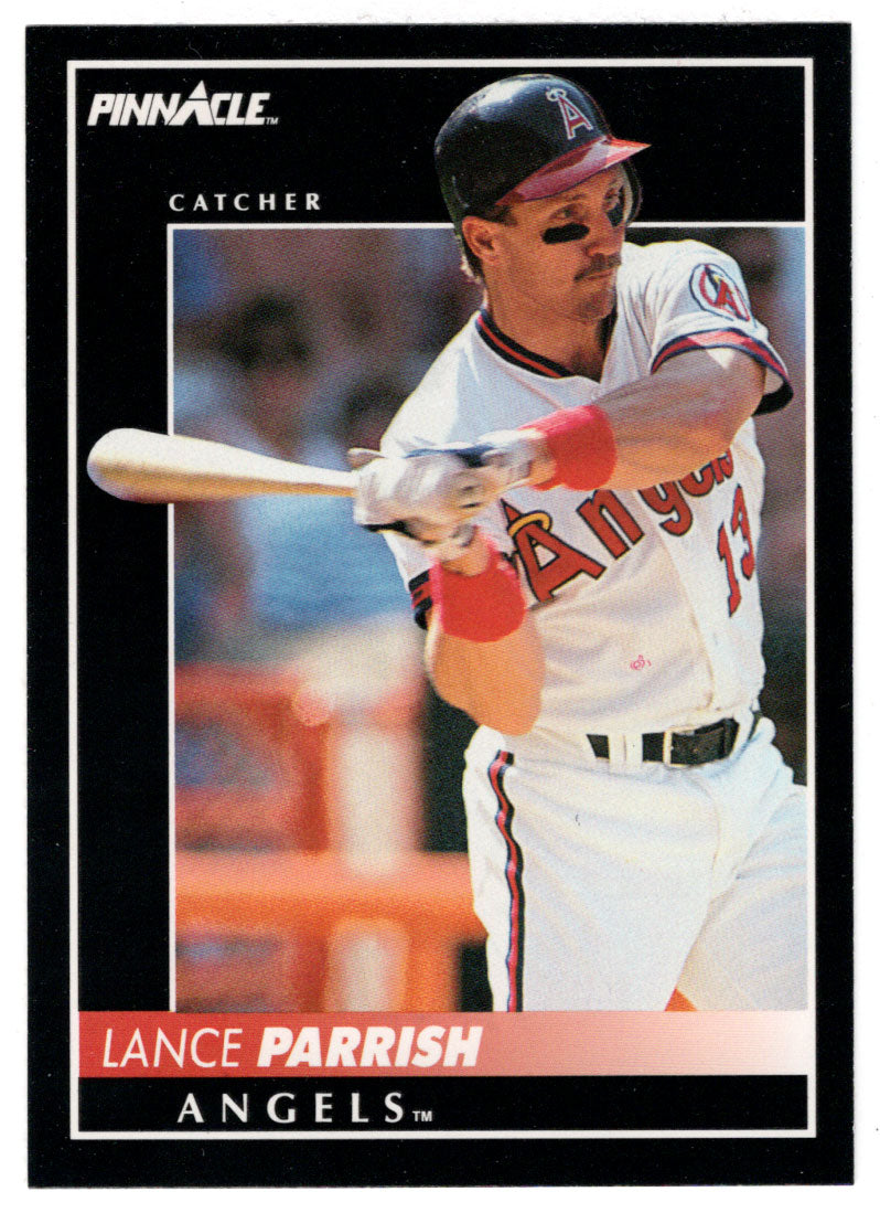 Lance Parrish - California Angels (MLB Baseball Card) 1992 Score Pinnacle # 105 Mint