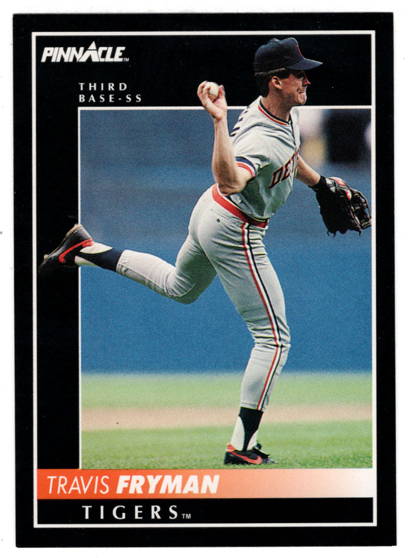 Travis Fryman - Detroit Tigers (MLB Baseball Card) 1992 Score Pinnacle # 110 Mint