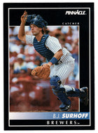 B.J. Surhoff - Milwaukee Brewers (MLB Baseball Card) 1992 Score Pinnacle # 118 Mint