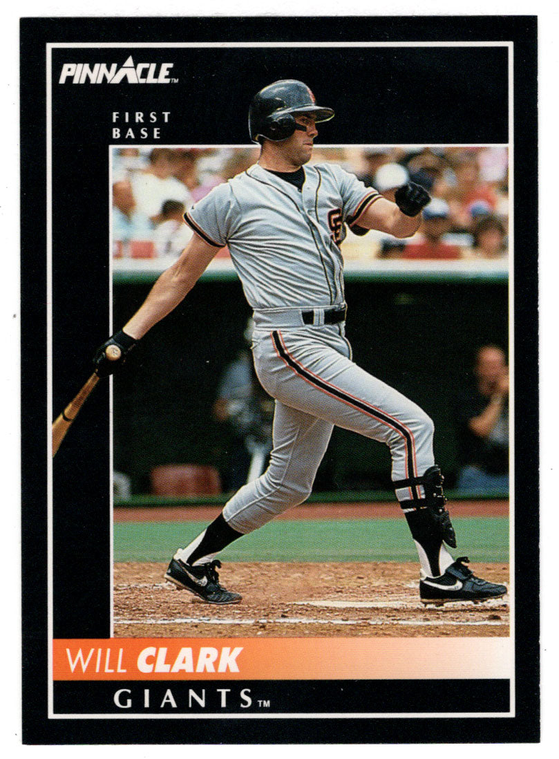 Will Clark - San Francisco Giants (MLB Baseball Card) 1992 Score Pinnacle # 122 Mint