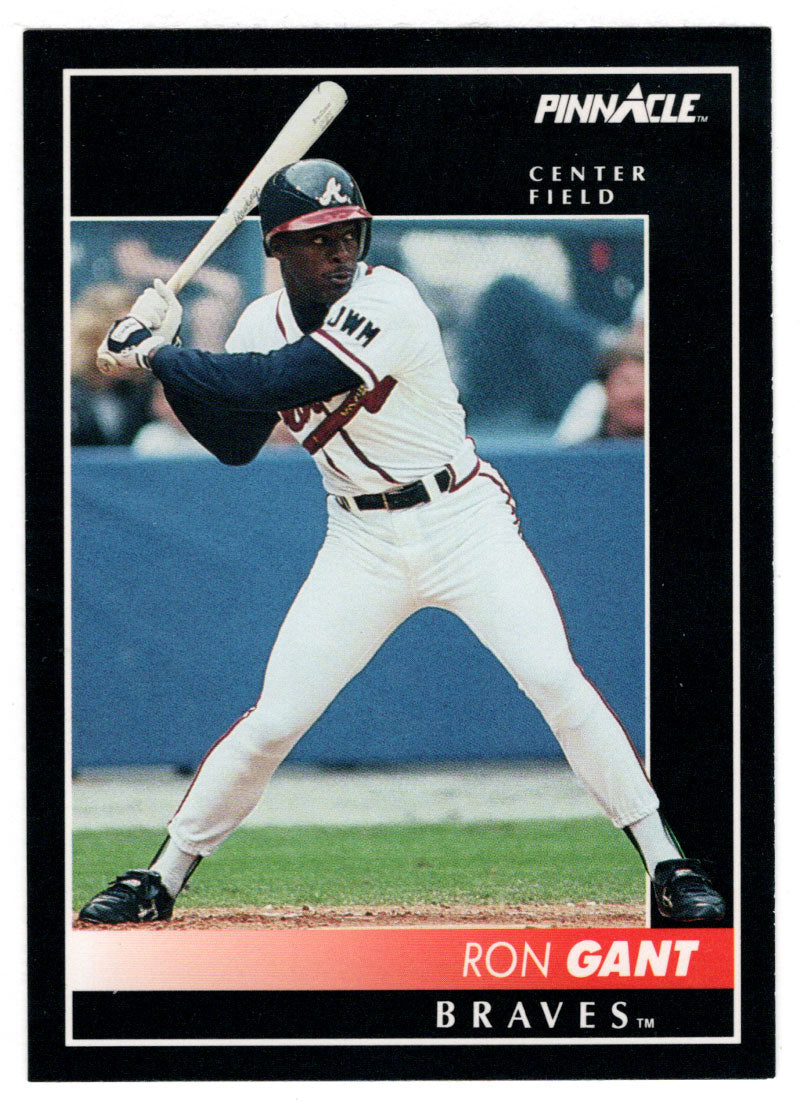 Ron Gant - Atlanta Braves (MLB Baseball Card) 1992 Score Pinnacle # 128 Mint