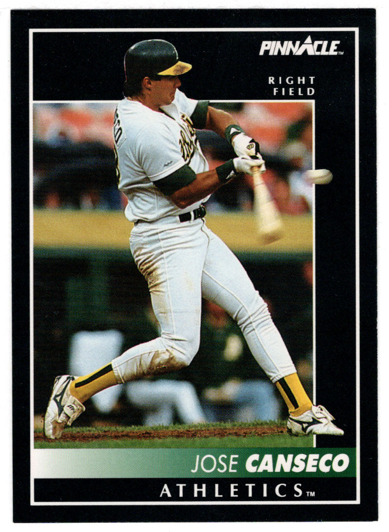 Jose Canseco - Oakland Athletics (MLB Baseball Card) 1992 Score Pinnacle # 130 Mint