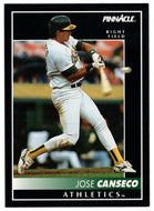 Jose Canseco - Oakland Athletics (MLB Baseball Card) 1992 Score Pinnacle # 130 Mint