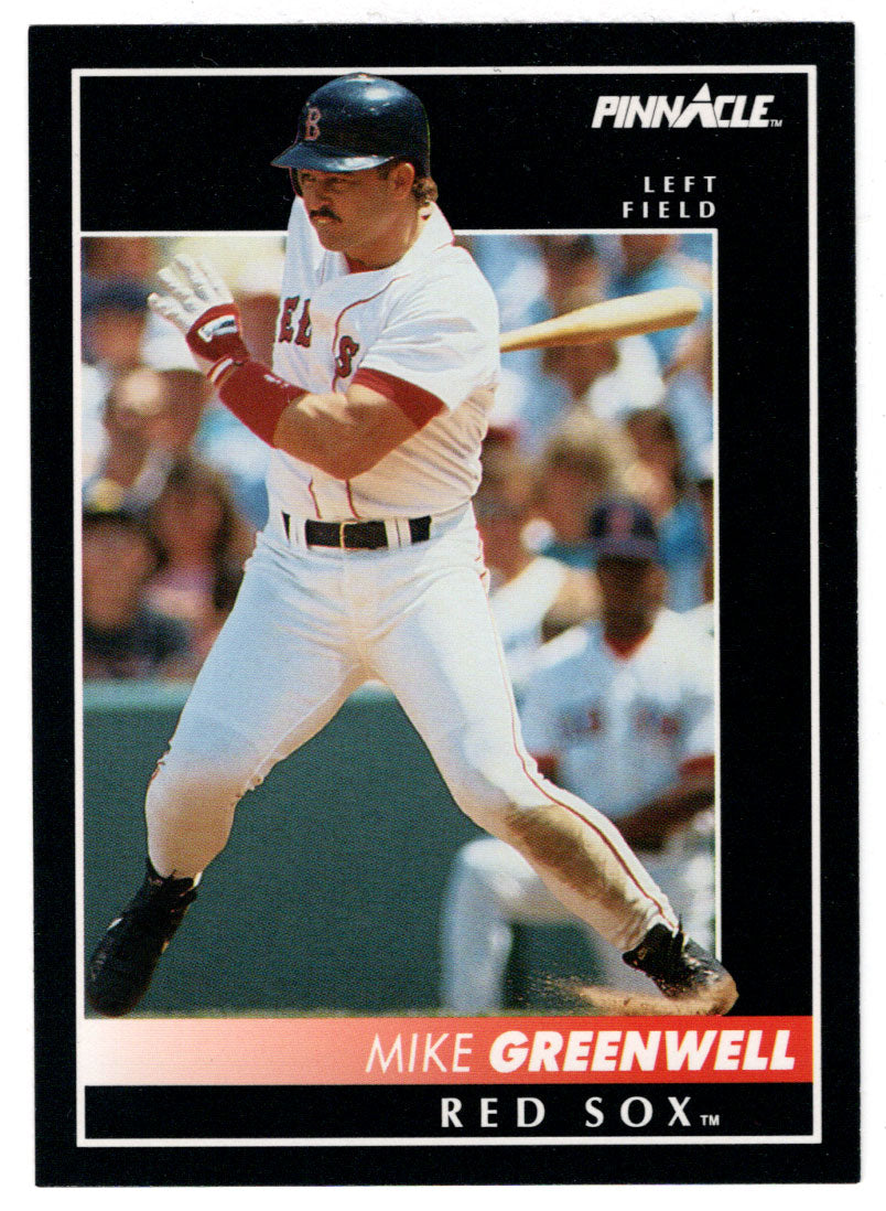 Mike Greenwell - Boston Red Sox (MLB Baseball Card) 1992 Score Pinnacle # 131 Mint