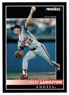 Mark Langston - California Angels (MLB Baseball Card) 1992 Score Pinnacle # 132 Mint