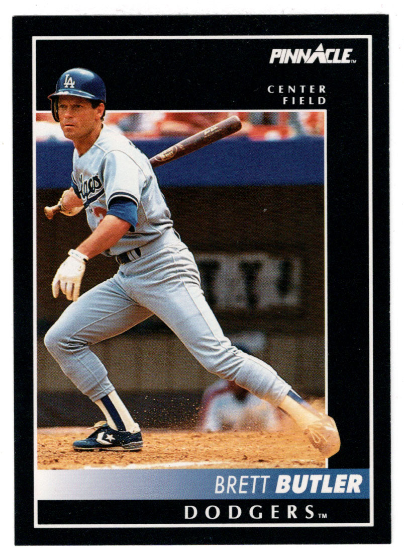 Brett Butler - Los Angeles Dodgers (MLB Baseball Card) 1992 Score Pinnacle # 133 Mint