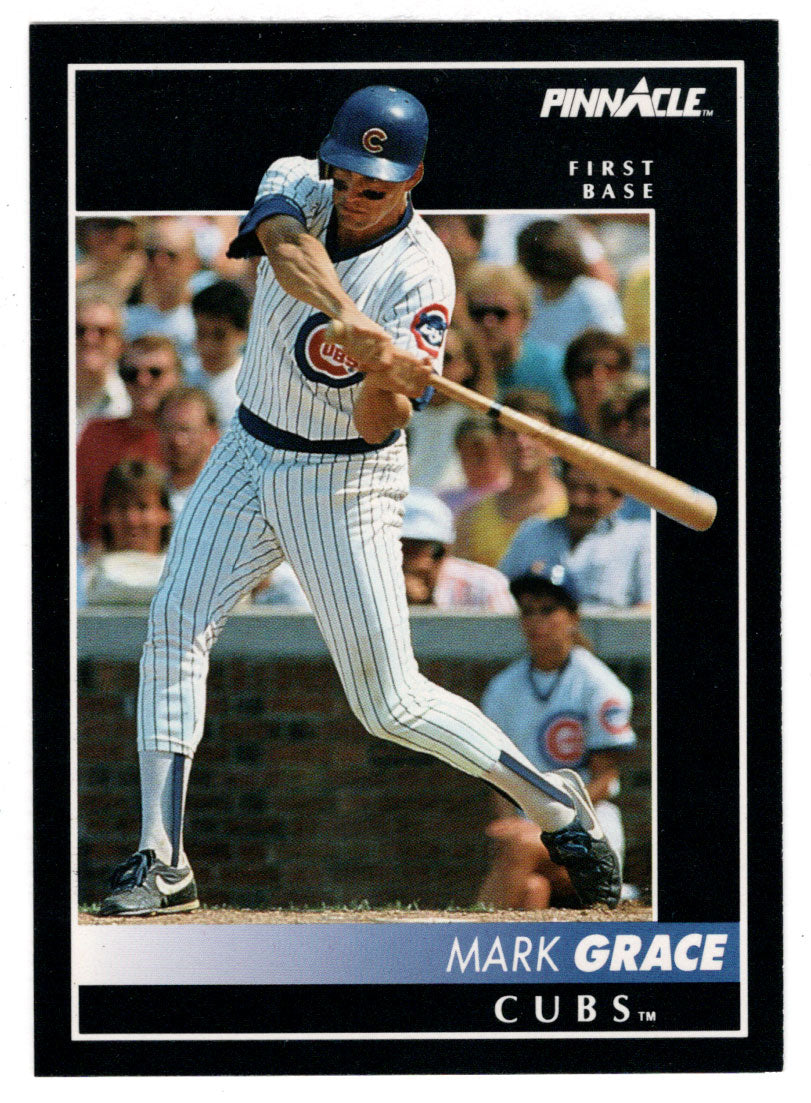 Mark Grace - Chicago Cubs (MLB Baseball Card) 1992 Score Pinnacle # 136 Mint