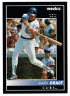 Mark Grace - Chicago Cubs (MLB Baseball Card) 1992 Score Pinnacle # 136 Mint