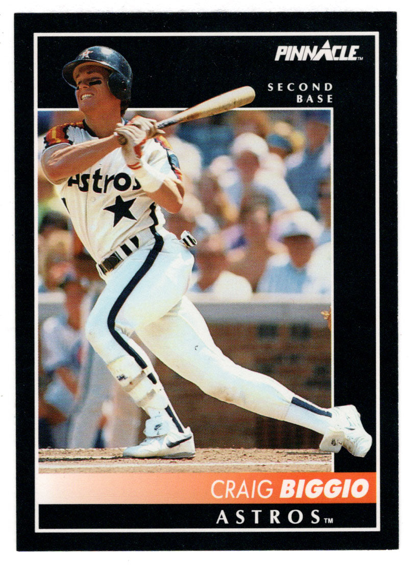 Craig Biggio - Houston Astros (MLB Baseball Card) 1992 Score Pinnacle # 140 Mint