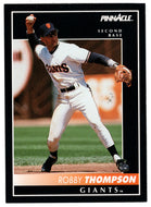 Robby Thompson - San Francisco Giants (MLB Baseball Card) 1992 Score Pinnacle # 143 Mint