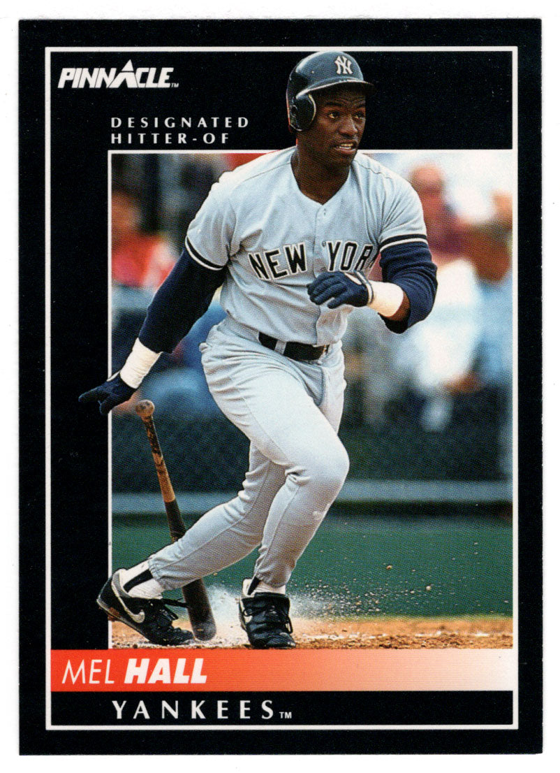Mel Hall - New York Yankees (MLB Baseball Card) 1992 Score Pinnacle # 144 Mint