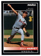 Bryan Harvey - California Angels (MLB Baseball Card) 1992 Score Pinnacle # 145 Mint