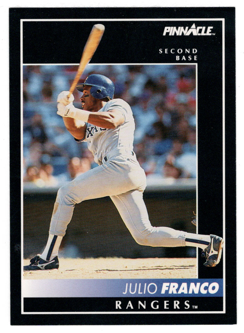 Julio Franco - Texas Rangers (MLB Baseball Card) 1992 Score Pinnacle # 150 Mint