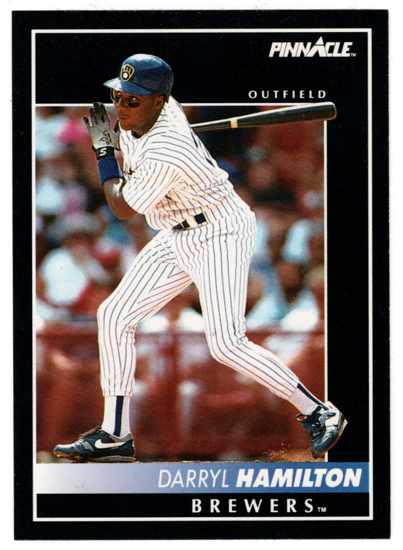 Darryl Hamilton - Milwaukee Brewers (MLB Baseball Card) 1992 Score Pinnacle # 151 Mint