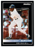 Darryl Hamilton - Milwaukee Brewers (MLB Baseball Card) 1992 Score Pinnacle # 151 Mint