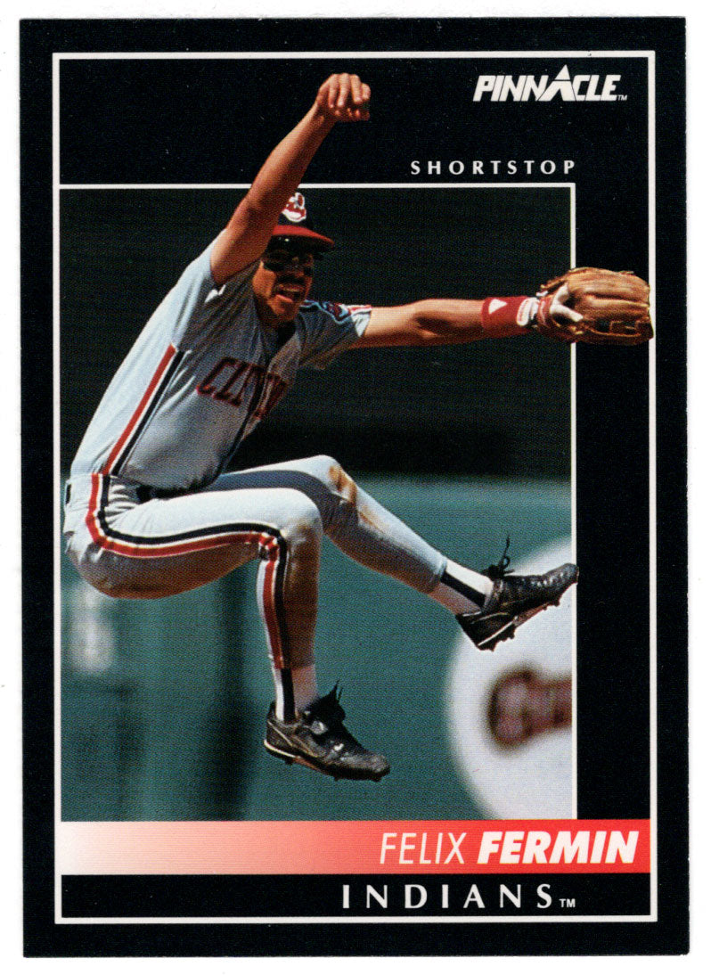 Felix Fermin - Cleveland Indians (MLB Baseball Card) 1992 Score Pinnacle # 152 Mint