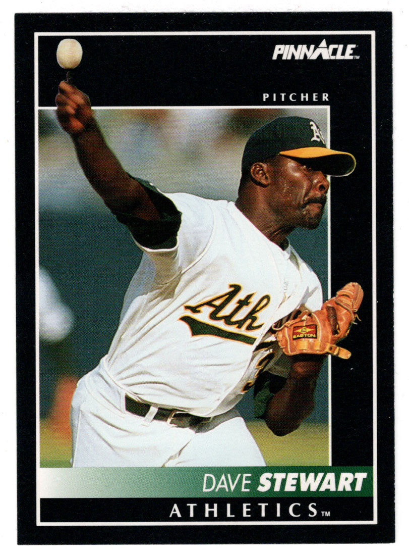 Dave Stewart - Oakland Athletics (MLB Baseball Card) 1992 Score Pinnacle # 157 Mint
