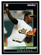 Dave Stewart - Oakland Athletics (MLB Baseball Card) 1992 Score Pinnacle # 157 Mint