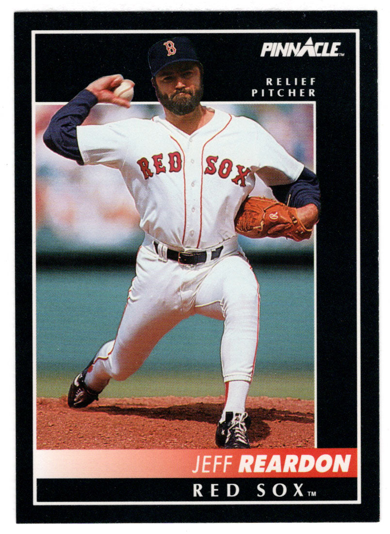Jeff Reardon - Boston Red Sox (MLB Baseball Card) 1992 Score Pinnacle # 158 Mint