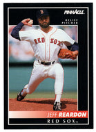 Jeff Reardon - Boston Red Sox (MLB Baseball Card) 1992 Score Pinnacle # 158 Mint