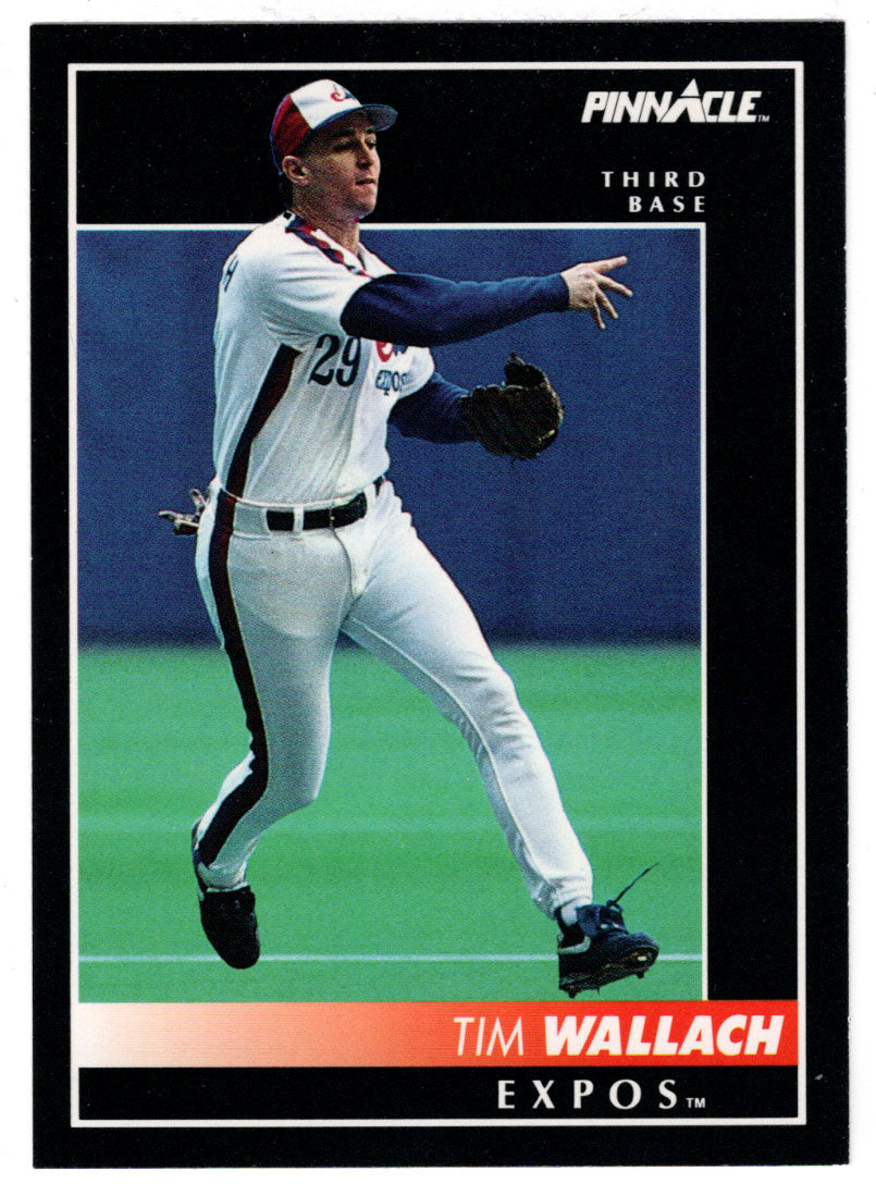 Tim Wallach - Montreal Expos (MLB Baseball Card) 1992 Score Pinnacle # 161 Mint
