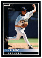 Dan Plesac - Milwaukee Brewers (MLB Baseball Card) 1992 Score Pinnacle # 162 Mint