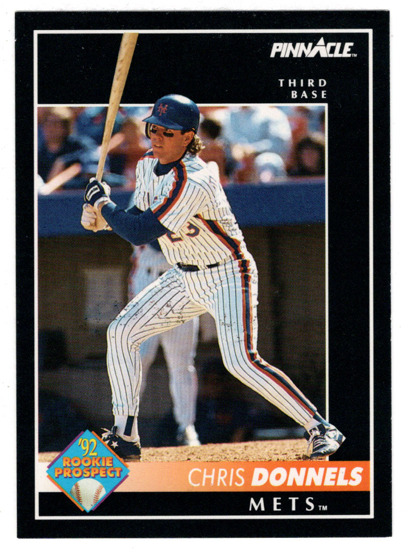Chris Donnels - New York Mets (MLB Baseball Card) 1992 Score Pinnacle # 168 Mint