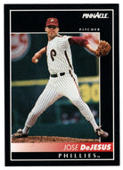 Jose DeJesus - Philadelphia Phillies (MLB Baseball Card) 1992 Score Pinnacle # 172 Mint