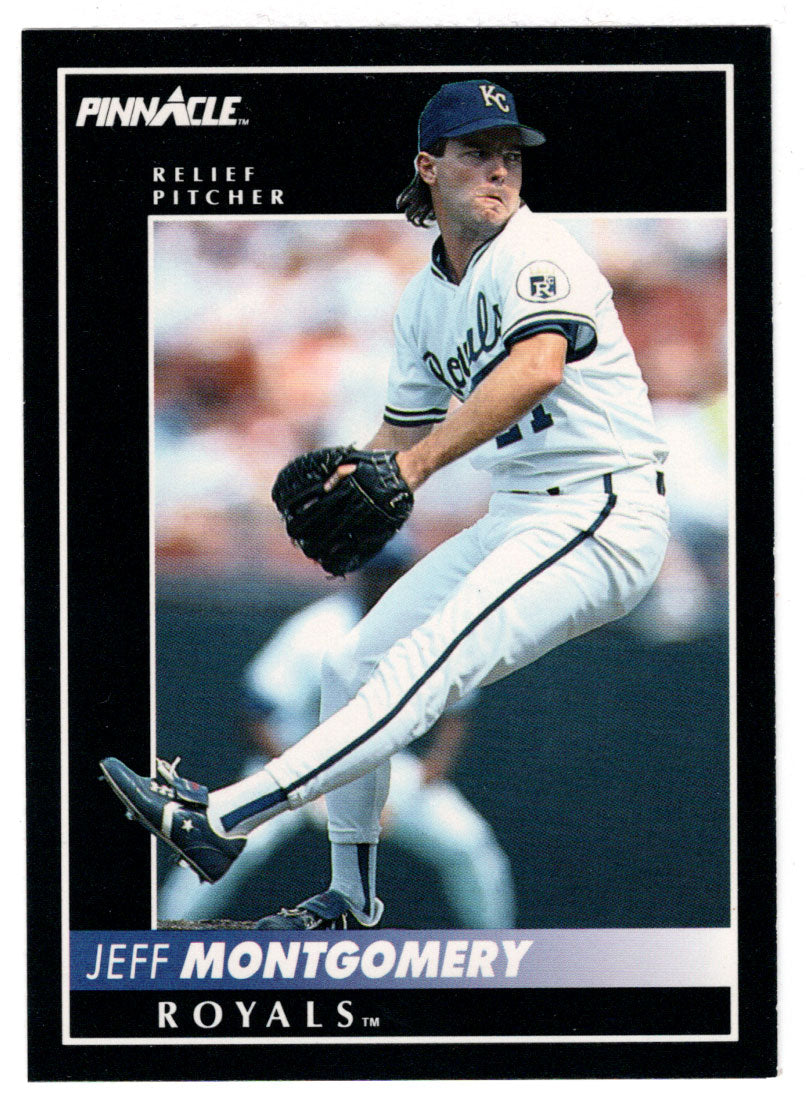 Jeff Montgomery - Kansas City Royals (MLB Baseball Card) 1992 Score Pinnacle # 173 Mint