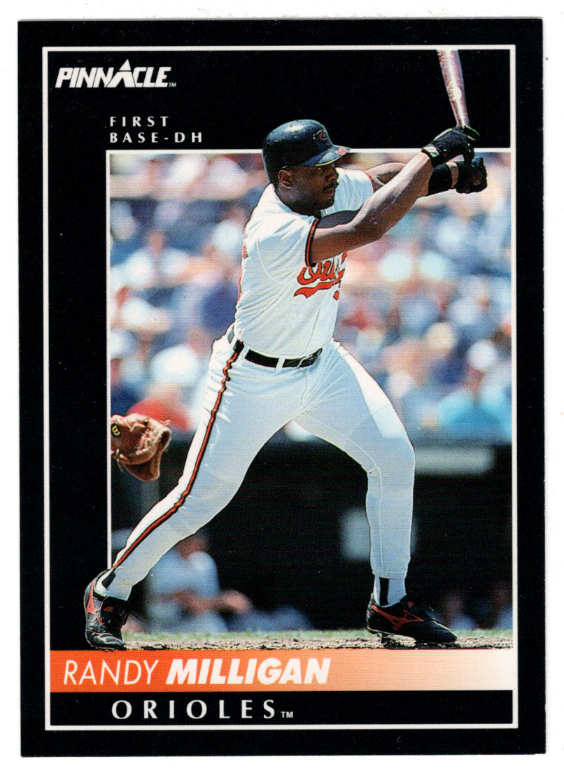 Randy Milligan - Baltimore Orioles (MLB Baseball Card) 1992 Score Pinnacle # 179 Mint