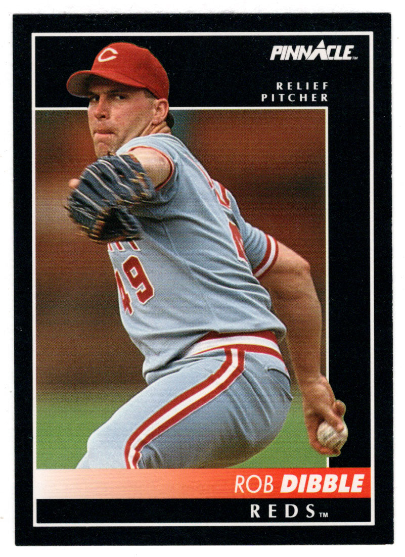 Rob Dibble - Cincinnati Reds (MLB Baseball Card) 1992 Score Pinnacle # 180 Mint